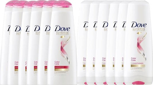 Dove Mix Pack Colour Care - Shampoo 6 x 250 ml - Conditioner 6 x 200 ml