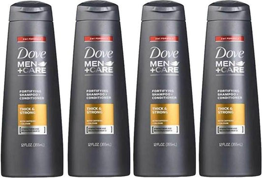 Dove Men+Care Thickening / Strenghtening Shampoo - Voordeelverpakking 4 x 250 ml