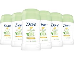 6x40ml Dove Stick Go Fresh Cucumber & Green Tea - Voordeelverpakking