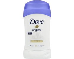 Dove Original Deodorant - Deo Stick 0% Alcohol 48 Uur Anti Zweet - Anti Perspirant - 48 Uur Anti Transpirant Deo Stick met Hydraterende Creme - Transpiratie Bescherming