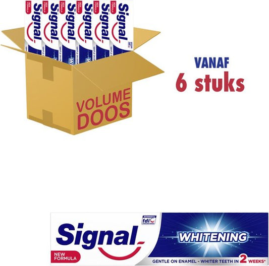 Signal Tandpasta Whitening (6 x 100ml)
