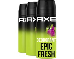 AXE Deo Spray Epic Fresh - Voordeelverpakking 3 x 150 ml