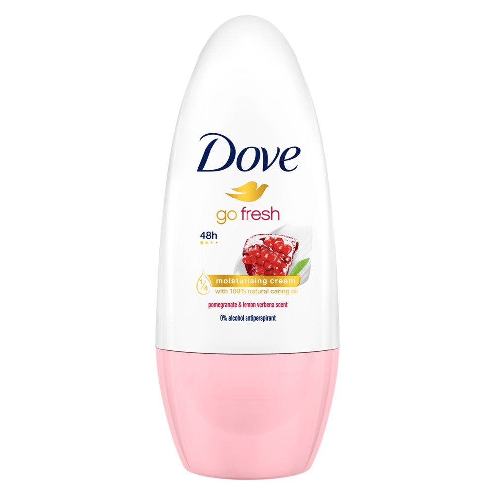 Dove - Deodorant - Roller - Pomegranate & Lemon Verbena Scent - 50ml