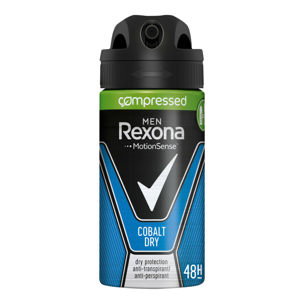 Rexona Men - Motion Sense - Deodorant - Spray - Compressed - Dry Cobalt - 75ml