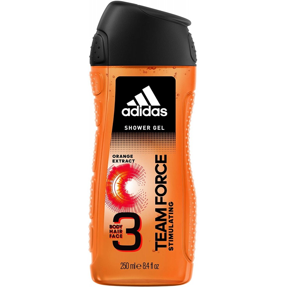 Adidas - Douchegel - Team Force - 3 in 1 - 250ml