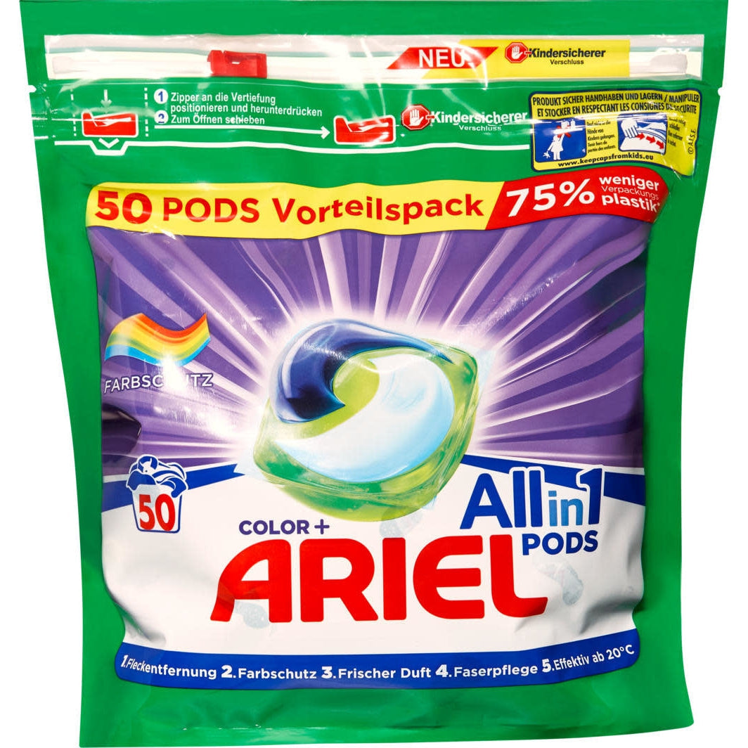 Ariel - Wasmiddel - Pods - Color+ - 50Wb/1315g