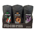 Axe - Display - Douchegel - Africa+Dark Temptation+Excite - 3 Assortimenten - 250ml