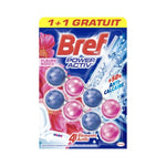 Bref - Toiletblok - Power Aktiv - Fleurs Roses - Duo Pack - 2x50g