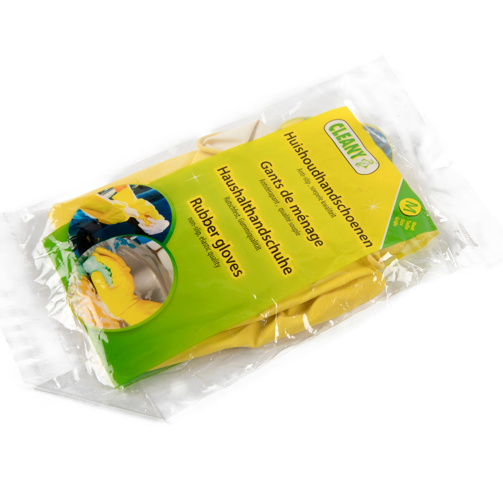 Cleany - Huishoud artikelen - Handschoenen - Medium - Vinyl - 1 Paar