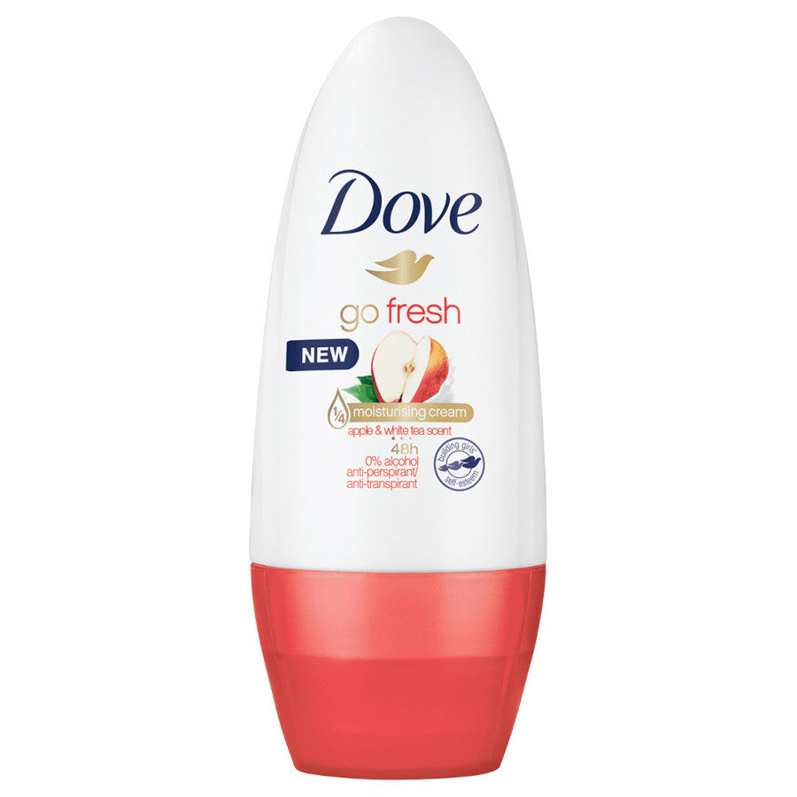 Dove - Deodorant - Roller - Go Fresh - Apple & White Tea Scent - 50ml