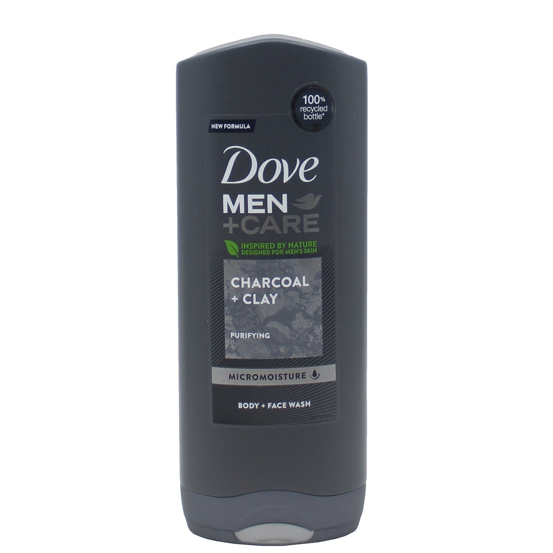 Dove Men+Care - Douchegel - Body & Face - Charcoal Clay - 400ml