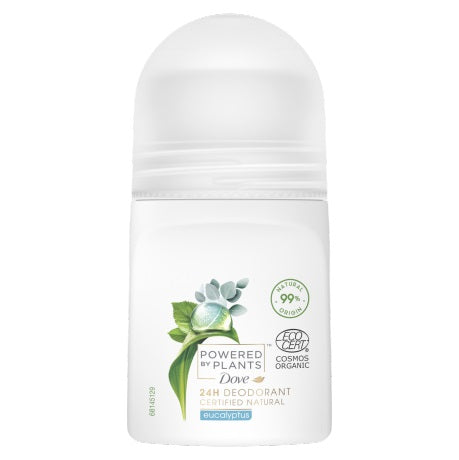 Dove - Deodorant - Roller - Powered By Plants - Eucalyptus - 50ml