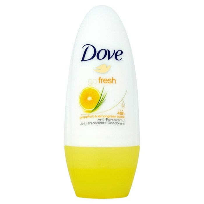 Dove - Deodorant - Roller - Go Fresh - Grapefruit & Lemongrass Scent - 50ml