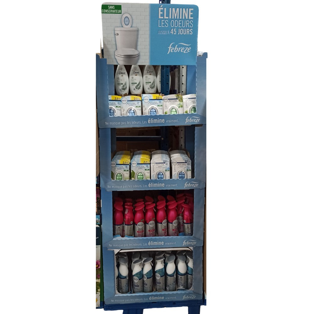 Febreze - Display - Luchtverfrisser - 6 Assortimenten - 120 Stuks