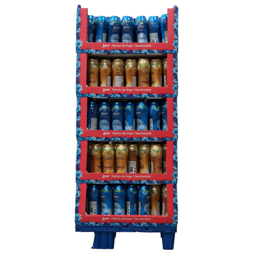 Lenor - Display - Parels - 70xOcean Escape 300g + 70xGold Orchid 300g - 2 Assortimenten - 140 Stuks