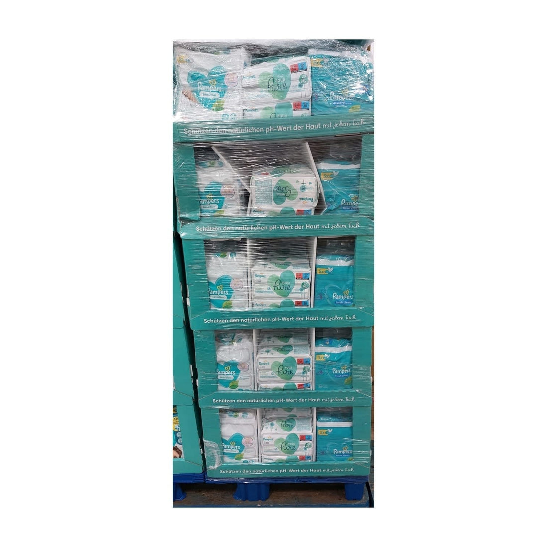 Pampers - Display - Babydoekjes - 3 Assortimenten - 280 Stuks
