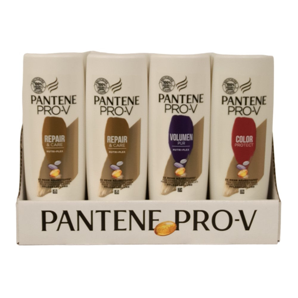 Pantene - Display - Conditioner - 3 Assortimenten - 200ml Conditioner - 16 Stuks