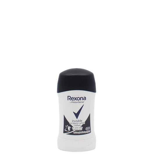 Rexona Motion Sense - Deodorant - Stick - Invisible On Black & White Clothes - 40ml
